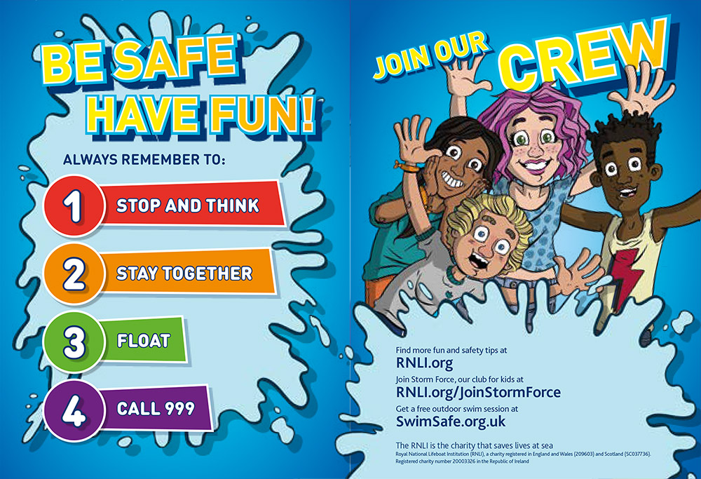 Rnli Water Safety Poster - HSE Images & Videos Gallery